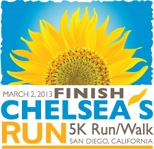 2013 Finish Chelseas Run logo